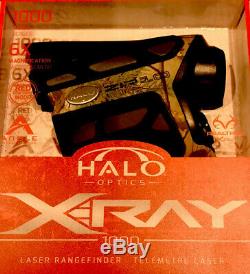 Halo Optics ZIR10 XRAY 1000 Laser Range Finder Real Tree Camo