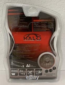 Halo Xray 1000 Laser Rangefinder & Battery Realtree Xtra Camo 6X Magnification