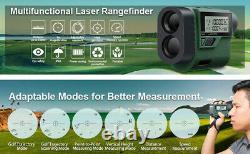Huepar 1000m Telescope Sport Laser Rangefinder Golf Hunting Laser Distance Meter
