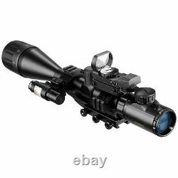 Hunting Rangefinder Reticle Rifle Scope 6-24x50 Aoeg With Holographic 4 Reticle