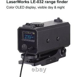 LE032 Hunting Laser Rangefinder 700m Telescope Night Hunting Scope Range Finder