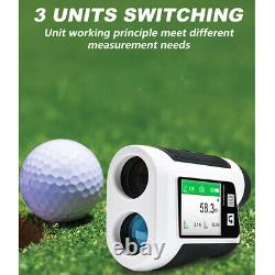 LED Digital Hunting Golf Range Finder Archery Laser Rangefinder USB Charging