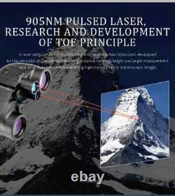 LRB20 8x40 Rangefinder Binoculars Telescopes Laser OLED Display IP65 for Hunting