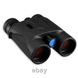 Laser 10x42 1500M Distance Rangefinder Binoculars Support Flag Lock For Hunting
