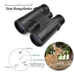 Laser Binoculars Rangefinder Telescopes 2000m Range 10X42 IPX5 Hunting Shooting