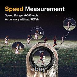 Laser Hunting Rangefinder srinea 6X Magnification Range Finder for Hunting Go
