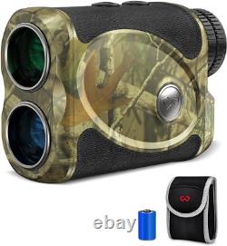 Laser Range Finder with Bow Hunting Mode (Angle, Height, Horizontal Distance) Sc