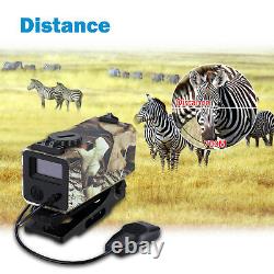 Laser Range Speed Finder Riflescope Laser Rangefinder for Hunting Deer Shooting