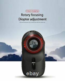 Laser Rangefinder Distance Meter For Golf Sport Hunting Rotary Focusing 4 Modes