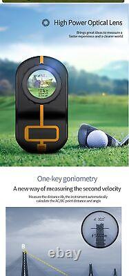 Laser Rangefinder For Golf Hunting Range Finder Distance Measuring 600M-1500M