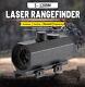 Laser Rangefinder Riflescope Long Range 1200m Real Time Ranging Distance Meter