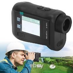 Laser Rangefinder Voice Broadcast 656 Yards 6.5X For Golf Distance Finder