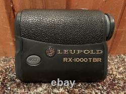 Leupold RX-1000 TBR Digital Laser Rangefinder, Black
