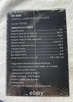Leupold RX-950 Laser Rangefinder ($249 MSRP) Brand New Sealed Package