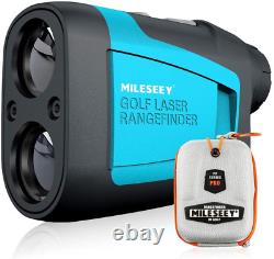 MiLESEEY Professional Laser Golf Rangefinder 660 Yards with Slope