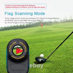 MiLESEEY Professional Laser Golf Rangefinder 660 Yards with Slope