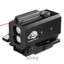 Mini Laser Infrared Riflescope Rangefinder for Hunting Shooting Distance Angle