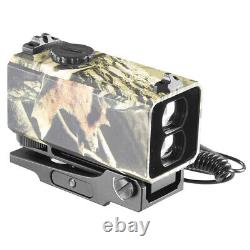 Mini Laser Range Finder Mount Rifle Rangefinder for Outdoor Hunting Shooting Dis
