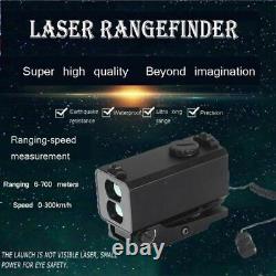 Mini Laser Range Finder Rangefinder for Hunting Shooting Distance Speed Measurer