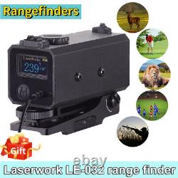 Mini Laser Range Finder Riflescope Sight Rifle Rangefinder Outdoor Hunting 700M