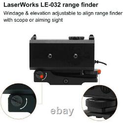Mini Laser Rangefinder Hunting Scope Tactical Rifle Scope Fog Mode OLED Display