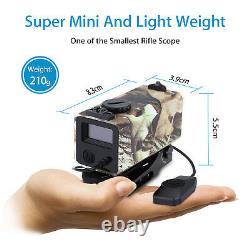 Mini Laser rangefinder for hunting Fog Mode Multi-mode Metal Shell