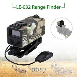 Mini Tactical Rifle Scope Laser Hunting Range Finder Sight Distance Meter 700m
