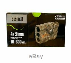 NEW Bushnell Bone Collector 4x 21mm Laser Rangefinder Realtree Xtra Camo