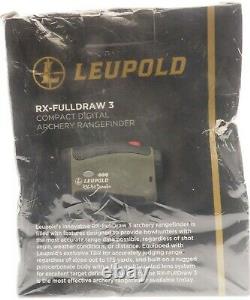 NEW Leupold RX-Fulldraw 3 with DNA Laser Rangefinder SEALED IN BOX SHIPS FREE