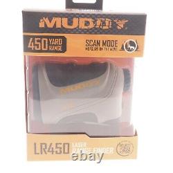 NEW MUDDY MUD-LR450 Tan 450 Yard 7x24mm Laser Range Finder Free Shipping