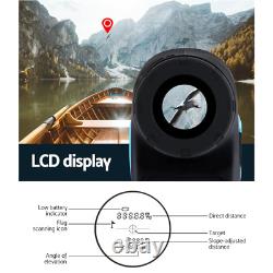 NNEDSZ Laser Range Finder 600M Hunting Rangefinder Distance Height Speed Measure