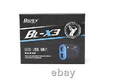 New BLX3 Bozily Golf Rechargeable Laser Range Finder 1200 Yards Slope Adjustment