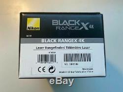 Nikon Black RangeX 4K Laser Rangefinding Monocular, 4000 yds PN16557