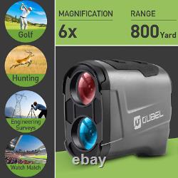 OUBEL Golf Rangefinder, Newest & High-Precision Laser Range 800 Yard, gray