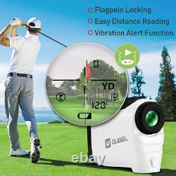 OUBEL Golf Rangefinder, Newest & High-Precision Laser Range 800 Yard, white