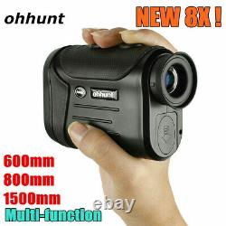 Ohhunt 8X 600 800 1500m Golf Hunting Laser Rangefinder All-purpose Speed Angle