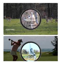 Portable Laser Range Finder Outdoor Hunt Golf 600m/1500m Distance Measure Tools
