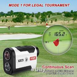 Profey Golf Rangefinder with Slope, 6X Magnification 1500 Yards Laser Vpro-X5