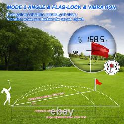 Profey Golf Rangefinder with USB Charing, 6X Magnification Laser Range Blue
