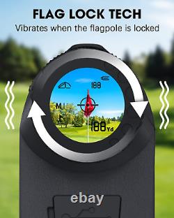 Range Finder Golfing Rangefinder with Slope Laser Range Finder for Golf & Hunt