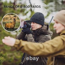Rangefinder, Hunting Laser Range Finder 800 Yards Black range finder