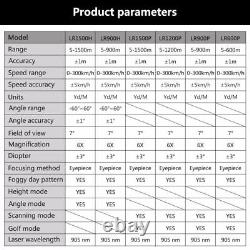 Rangefinder Meter Monocular Golf Hunting Laser Range Handheld Finder 600-1500M