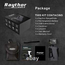Raythor Pro GEN S2 Laser Rangefinder for Golf & Hunting Range Finder with Physic