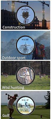 Rechargeable Golf Rangefinder 600M 1000M 1500M Laser Distance Finder For Hunting