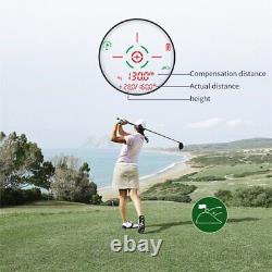 Rechargeable Laser Range Finder 6X Speed Scan Golf Hunting Digital Rangefinder