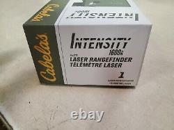 SEALED CABELA'S INTENSITY 1600R Hunting Laser Rangefinder 6x25 Waterproof