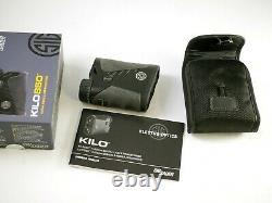 SIG SAUER KILO 850 4x20 Digital Laser Rangefinder barely used in box complete