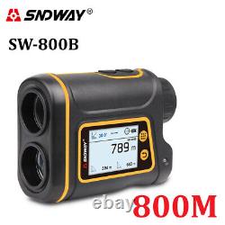 SNDWAY Laser Range Finder Digital Distance Meter scope Hunting Golf Monocular