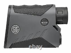 Sig Sauer KILO1000 5X20mm Monocular Laser Rangefinder, Class 1M Black
