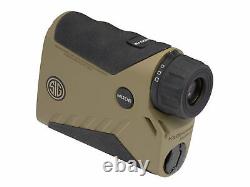 Sig Sauer KILO2400ABS 7X25mm Digital Ballistic Laser Range Finder Monocular, FDE
